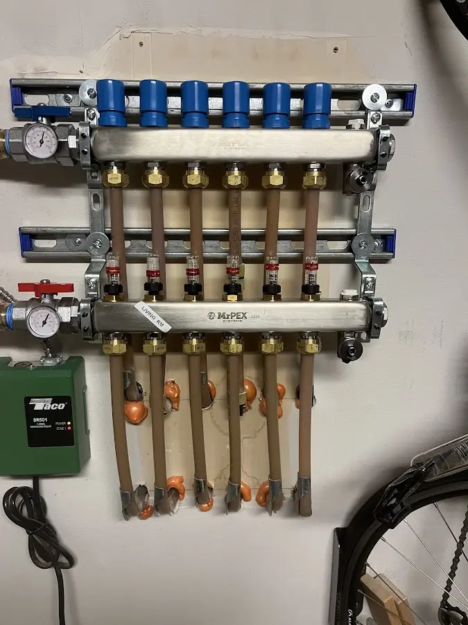 Plumber performing Leak Detection at a residential property in Duluth